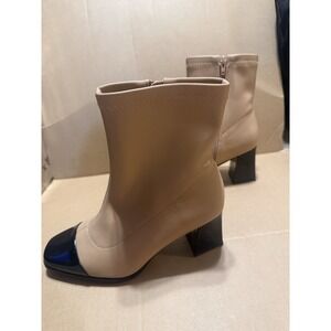 women's‎ shoes Fall Boots 134228 6.5 Wide Tan And Black